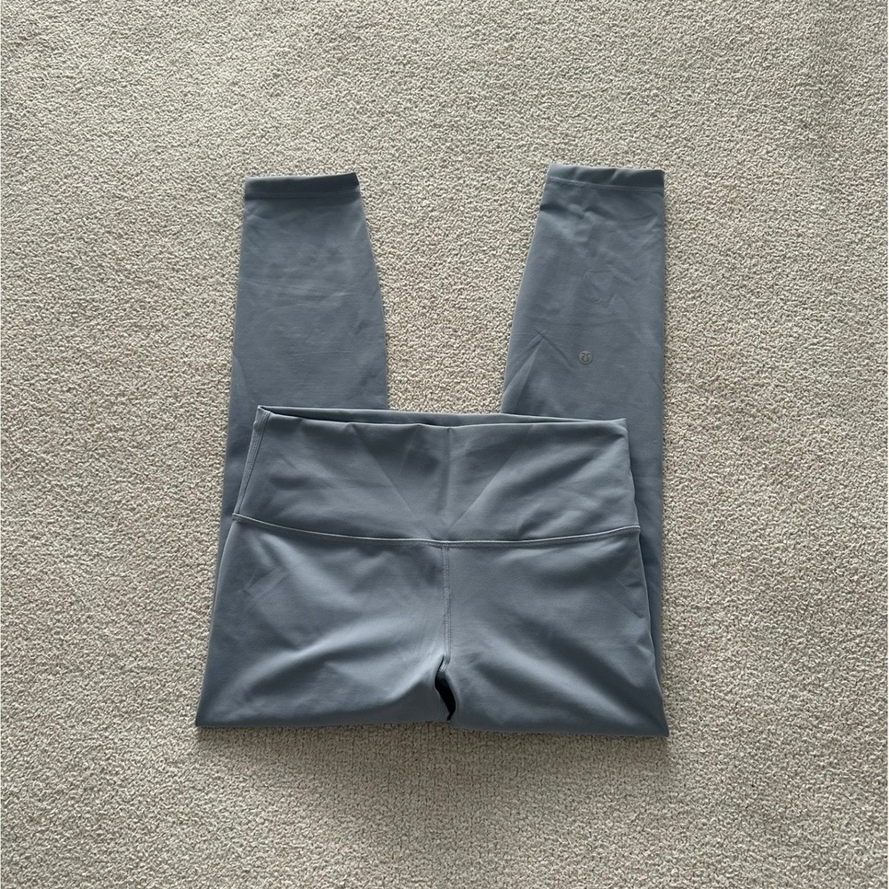 lululemon Wunder Train HR Tight 25" Size 10 in Chambray